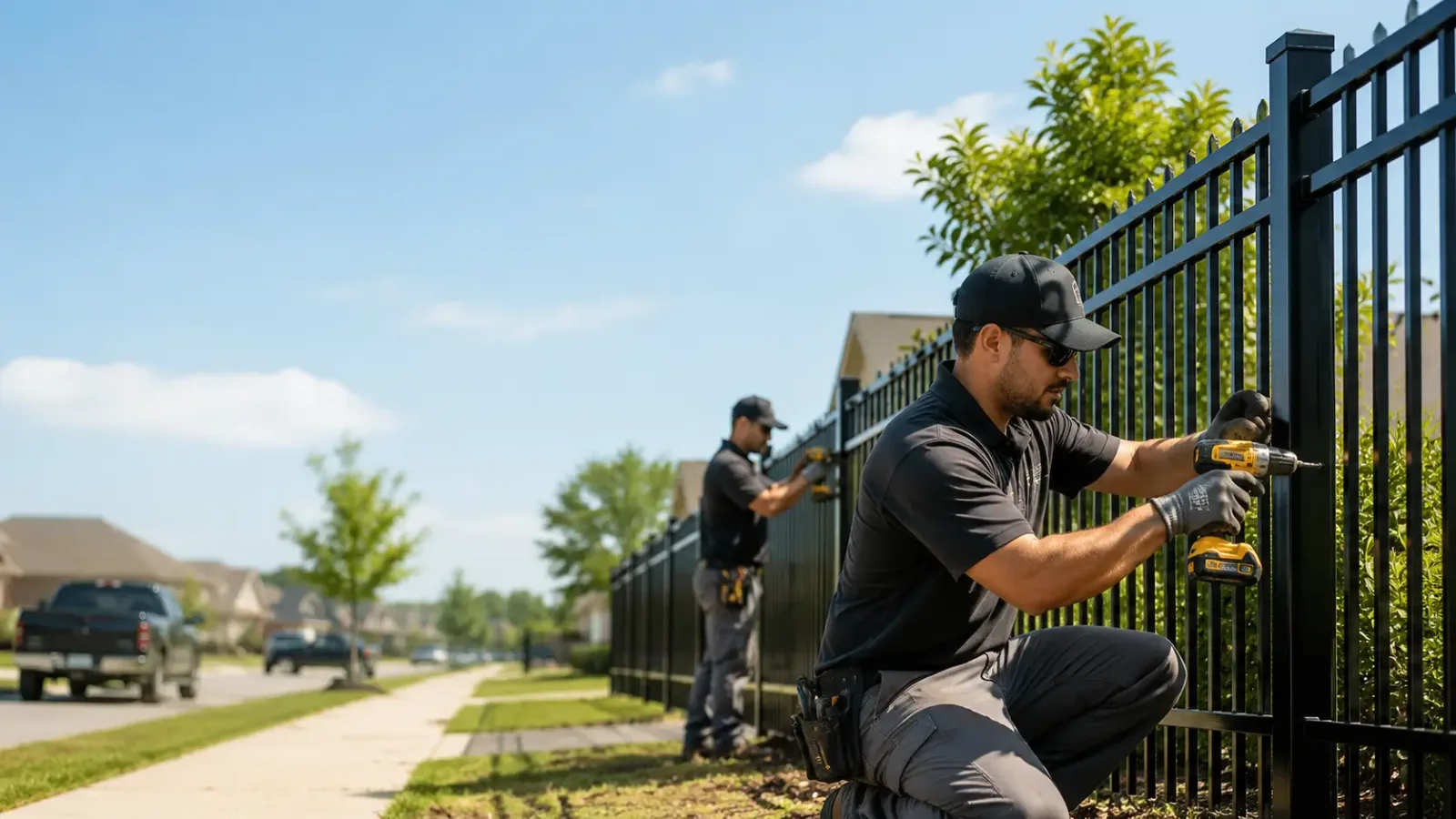 Metal Fence Installation in Jones, LA